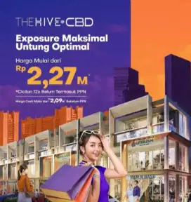 RUKO TERLARIS 3 LANTAI DI CBD LIPPO CIKARANG!!