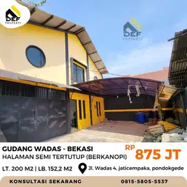 Dijual Cepat!! Gudang Wadas kondisi terawat, bisa nego sampe cocok