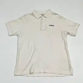 Kaos Polo Adidas Putih
