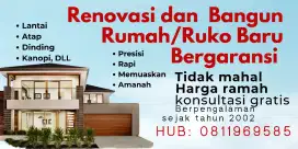 JASA RENOVASI RUMAH-RUKO-PABRIK-KANTOR BERGARANSI