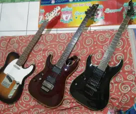 Gitar Elektrik Schecter Diamond Kidal Lefthand