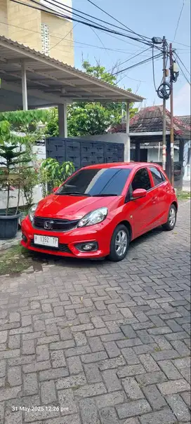 Dijual Mobil Brio Satya Merah Pajak ON Mulus