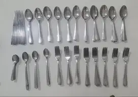 160pcs PREMIUM SET SENDOK GARPU PISAU