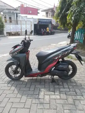 VARIO 150 HITAM MERAH TH 2021, BERGARANSI