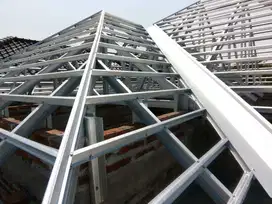 Struktur Baja Ringan Kuat dan AMAN BIMA TRUSS Ahlinya Dan GARANSI 10TH