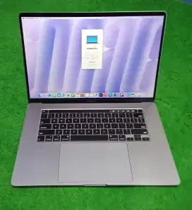 Macbook Pro 2019 16inch i7 16/512 Grey Touchbar Dual VGA mulus murah
