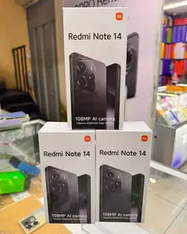 XIAOMI REDMI NOTE 14 8/256 NEW GARANSI RESMI‼️