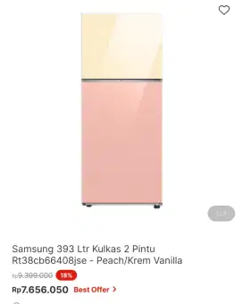 KULKAS SAMSUNG 393 LITER