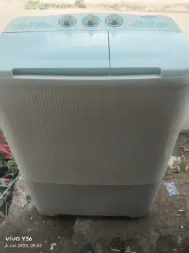 Jual ajh mesin cuci 2 tabung sharp 7.5kg orian plus antar