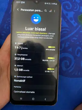 Jual hp samsung A13 full set mulus terawat.