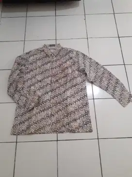 Kemeja batik solo dan celana
