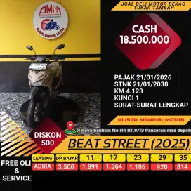 HONDA BEAT STREET TH 2025 PAJAK ON BISA BAYAR VIA CC/PAYLATER