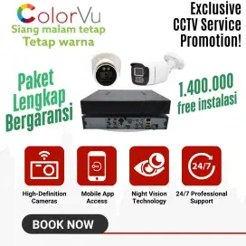 PEMASANGAN CCTV PAKET LENGKAP