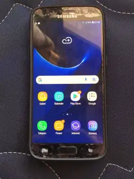 Samsung S7 flat minus retak sentuhan normal