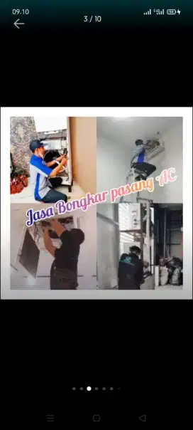 jasa servis ac kulkas mesin cuci kompa air dll