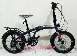 Sepeda lipat Exotic EXPLORE 9.0 Rem hydraulic