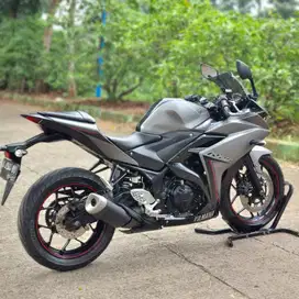 MULUS ABIS! YAMAHA R25 V1 GREY 2016 PAJAK PANJANG SIAP GAS