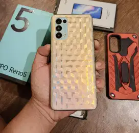 Oppo Reno 5 (8/128) Lengkap Ori Minus Pemakaian