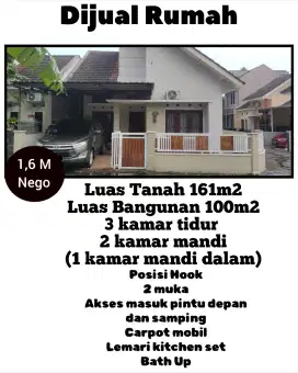 Di jual rumah hook
