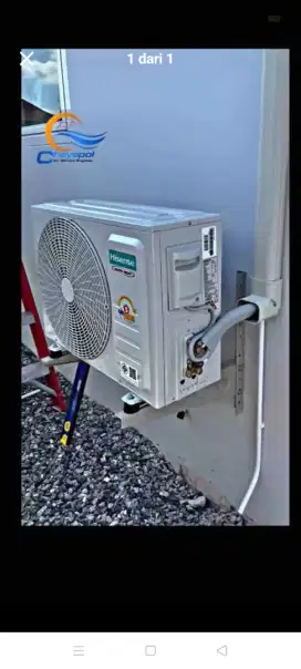 jasa servis ac kulkas  mesin cuci kompa air dll