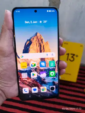 Realme 13+ 5G 12/256 Fullset ori segel mulus garansi ON