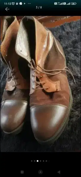 Sepatu both zarraman s 43 Made in Portugal