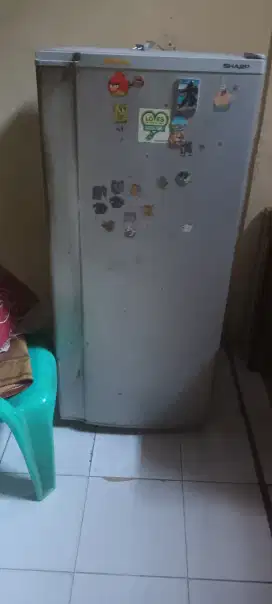 Kulkas sharp 1 pintu apa adanya