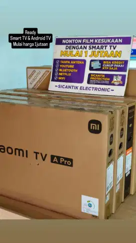 TV ANDROID XIAOMI 32 & 43 MURAH