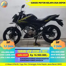 YAMAHA NEW VIXION S 2022 CASH/KREDIT SYARAT MUDAH PROSES CEPAT
