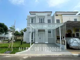 Dijual rumah hook hadap Timur cluster Alicante Gading Serpong