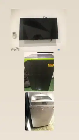 Di jual kulkas tv mesin cuci