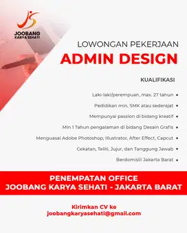 LOWONGAN KERJA DESAIN GRAFIS