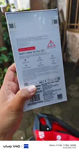 Redmi note 14 pro 5g 8/256 masih segel box fresh new