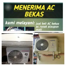 Terima ac bekas rusak