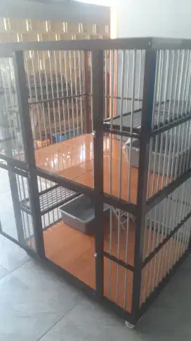 Kandang kucing 2 pintu big