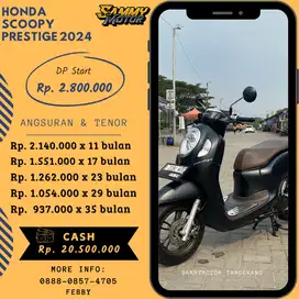 SCOOPY PRESTIGE 2024