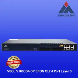 VSOL V1600D4-DP EPON OLT 4 Port Layer 3 Include SFP 9dBi