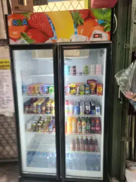 Showcase Rsa 2 pintu 800liter