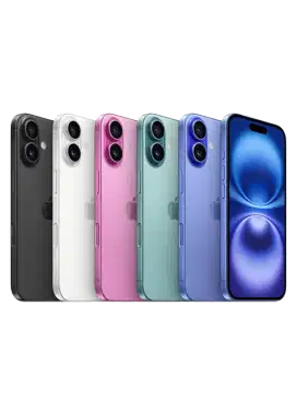 Kredit Iphone 16 128Gb/256Gb/512Gb Free 2x cicilan Tenor 12 Bln