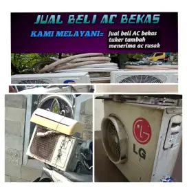 Terima ac bekas rusak