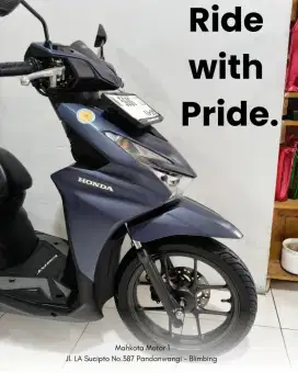 Honda Beat Deluxe Smartkey Tahun 2024 Super Glowing , Lukman