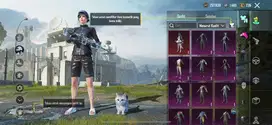 AKUN PUBG M4 GLACIER LV 1