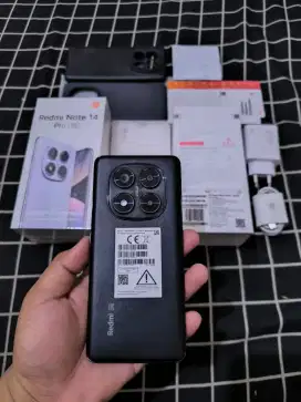 note 14 pro 5g 8+4/256 mulus