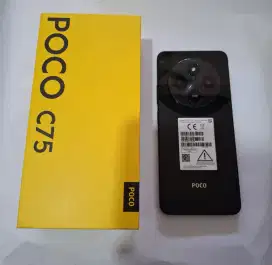 POCO C75 RAM 8/256 FULLSET (LIKE NEW)