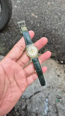 Swatch Lady Vintage madeleine olimpic games atlanta 1996 LG113 green