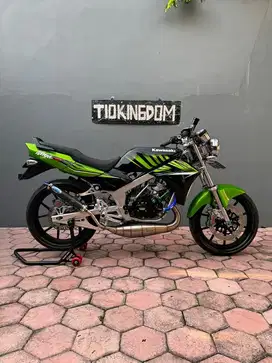 Kawasaki ninja SS asli zebra full modif plat AD