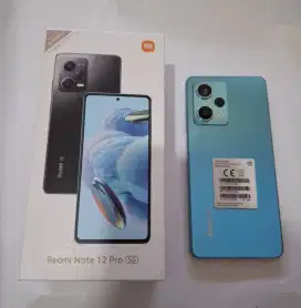REDMINOTE 12 PRO 5G RAM 8/256 FULLSET MULUS SEGEL