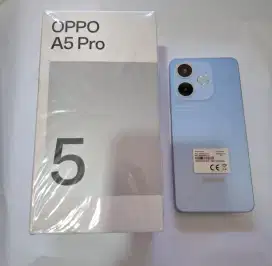 OPPO A5 PRO RAM 8/256 FULLSET PEMAKAIQN 1 MINGGU (LIKE NEW)