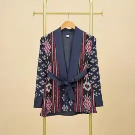 Blazer Outer Batik Tenun