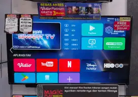 Ready Tv Smart Android dari Produk AKARI hanya di Atlanta Karangwulan